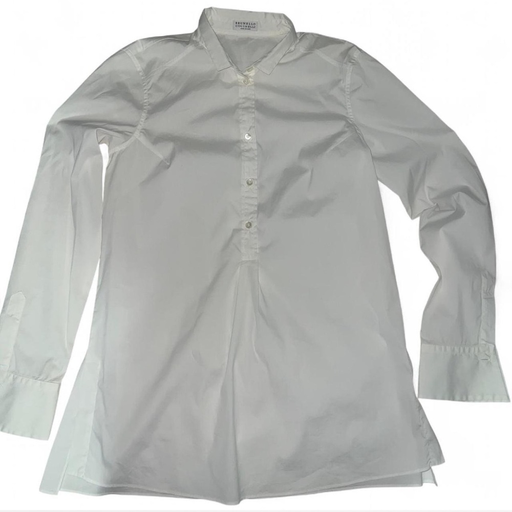 Brunello cucinelli button up top